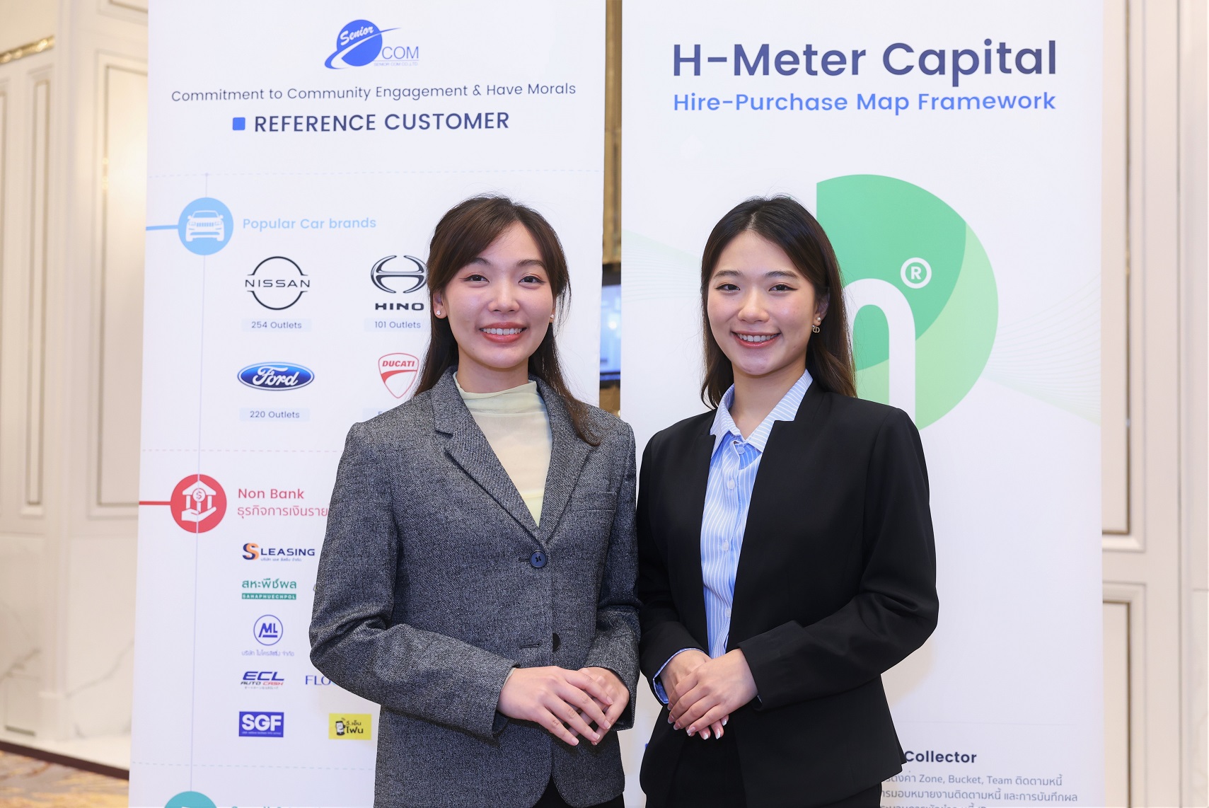 ซีเนียร์ คอม เปิดตัว “H-Meter Capital” ชูเทคโนโลยีปฏิวัติวงการเช่าซื้อไทยขับเคลื่อนสู่การเป็นผู้นำด้านแพลตฟอร์มสินเชื่อดิจิทัล